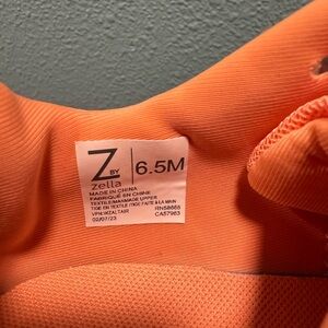 Z by Zella Vibrant Orange Sneakers - Size 6.5M